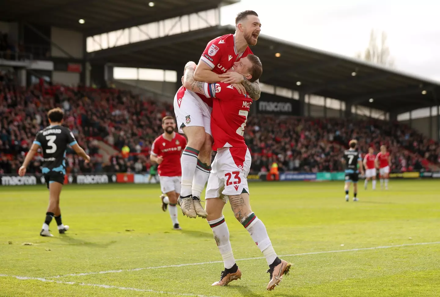 Wrexham sealed back to back promotions on Saturday (Getty)