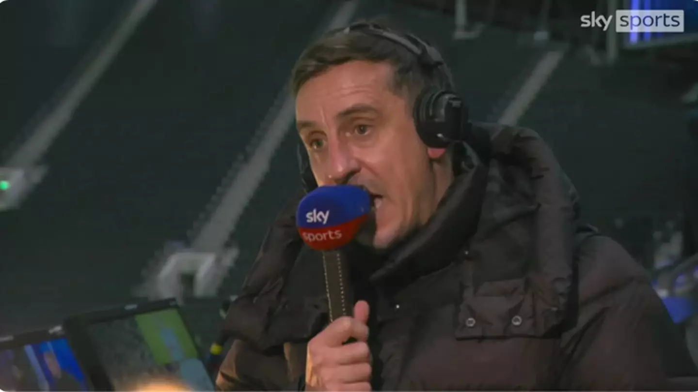 Gary Neville slams Man United as ‘embarrassing' after what he spotted during first half against Spurs