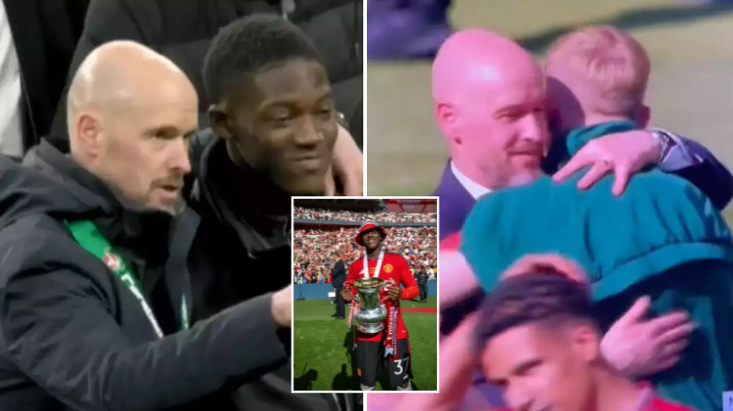 Erik ten Hag spotted in deep conversation with Ralf Rangnick’s only Man Utd signing