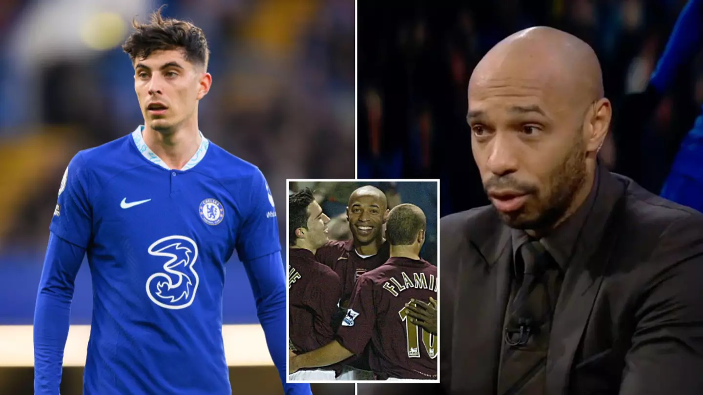 Thierry Henry says Kai Havertz reminds him of former Arsenal player who is now hated by fans