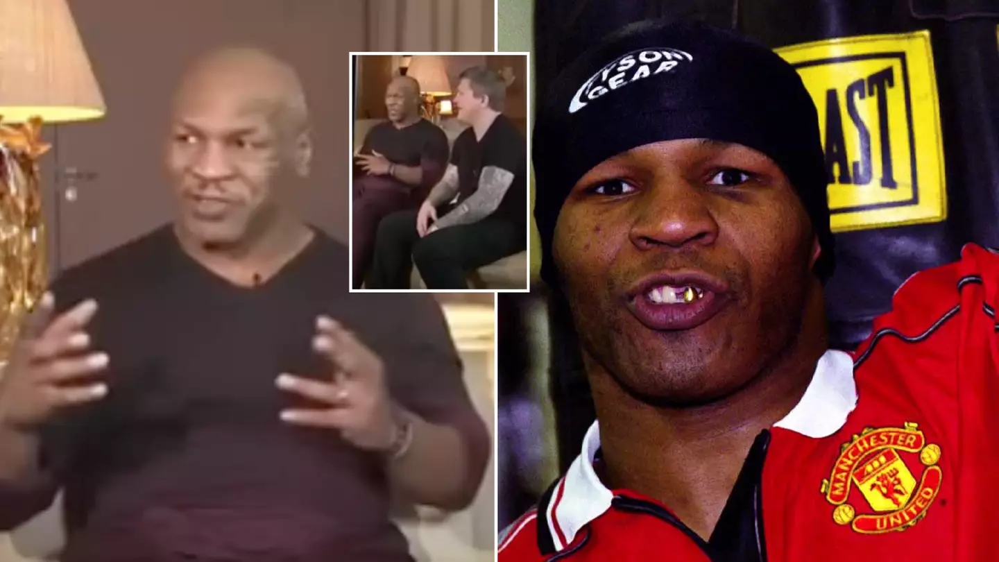 Mike Tyson delighted Man Utd fans by making savage Man City comment right in front of Ricky Hatton
