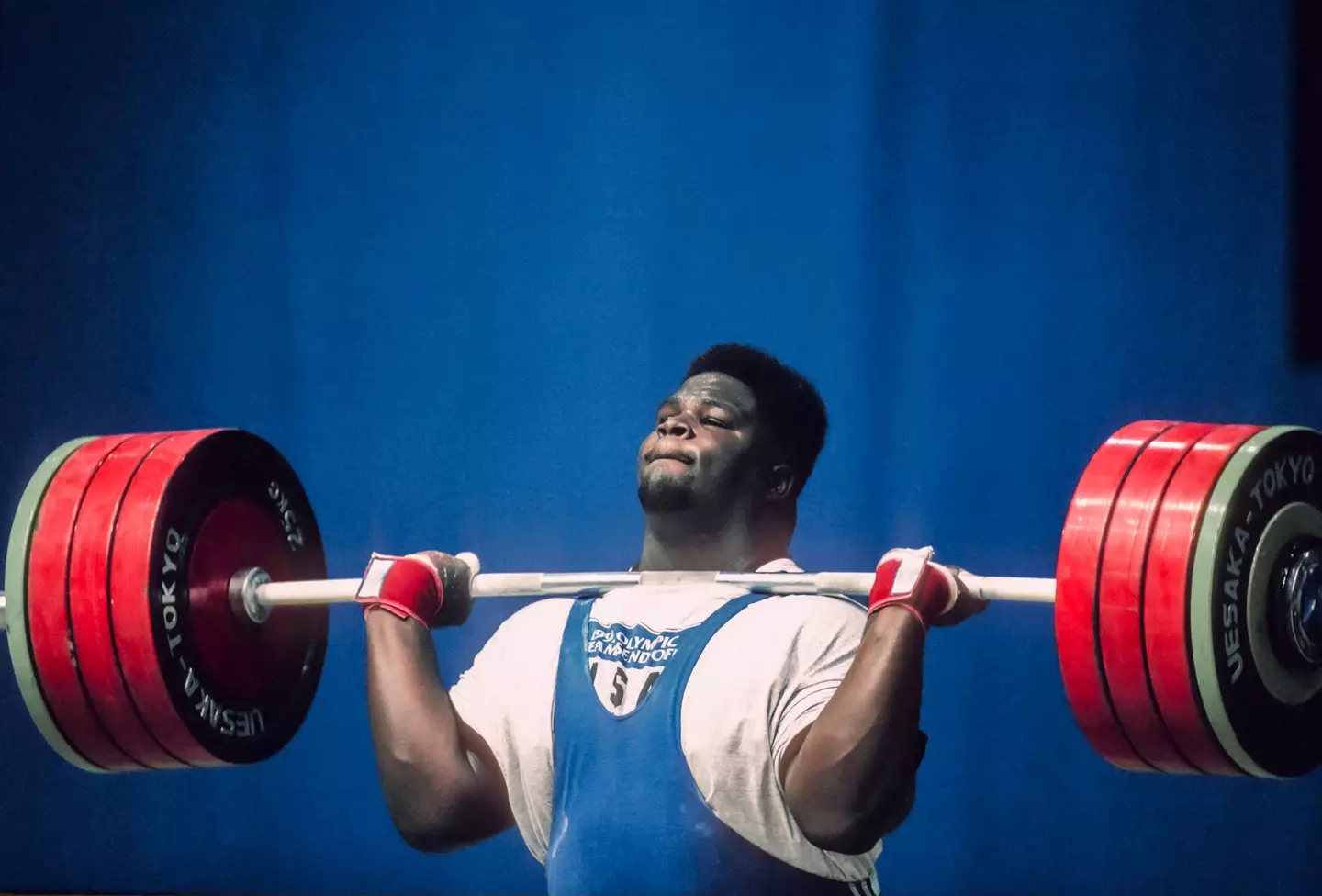 Mark Henry at the 1992 Olympics (Getty)