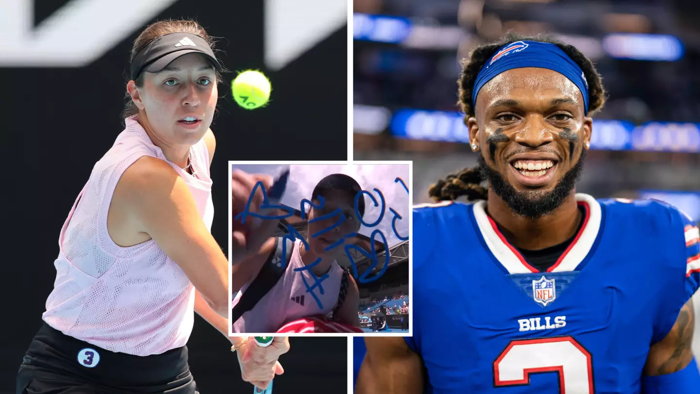 Billionaire's daughter Jessica Pegula's heart-warming tribute to NFL star during Australian Open