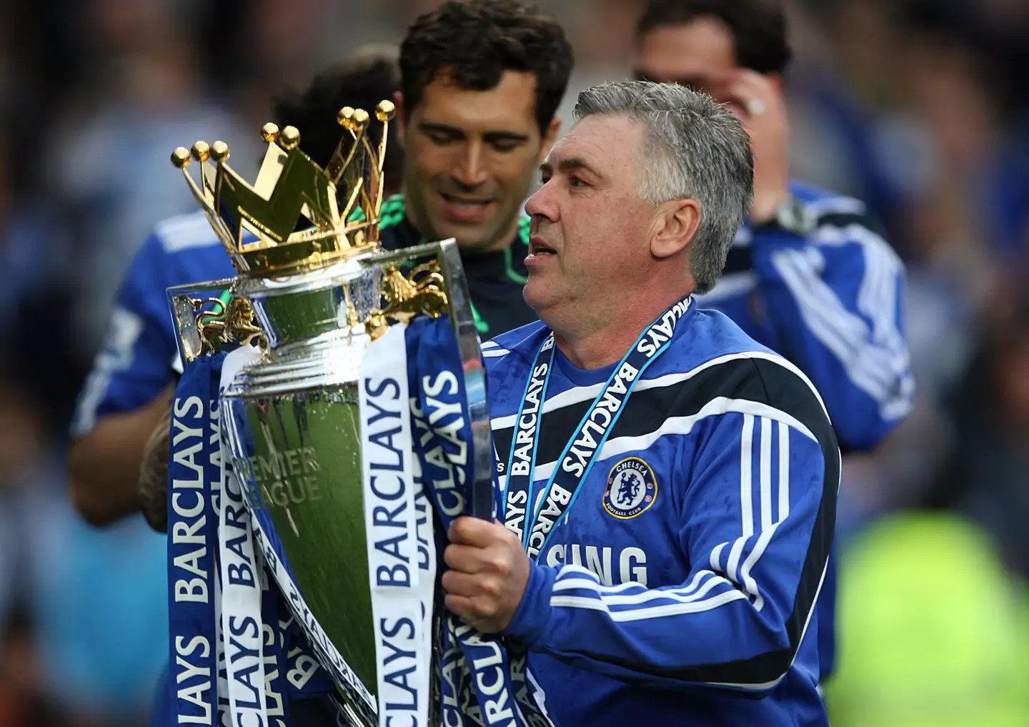 Carlo Ancelotti pictured during his time as Chelsea manager (