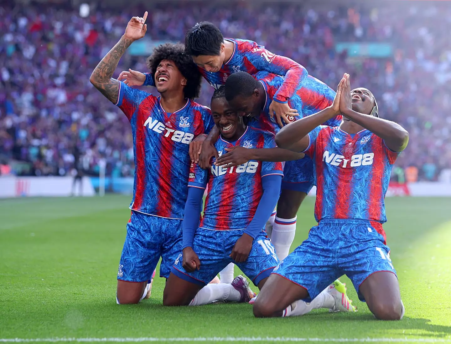 Crystal Palace won the FA Cup (Credit:Getty)