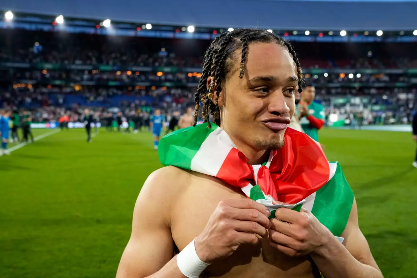 Xavi Simons is proud of his Surinamese heritage. Image: Gtty