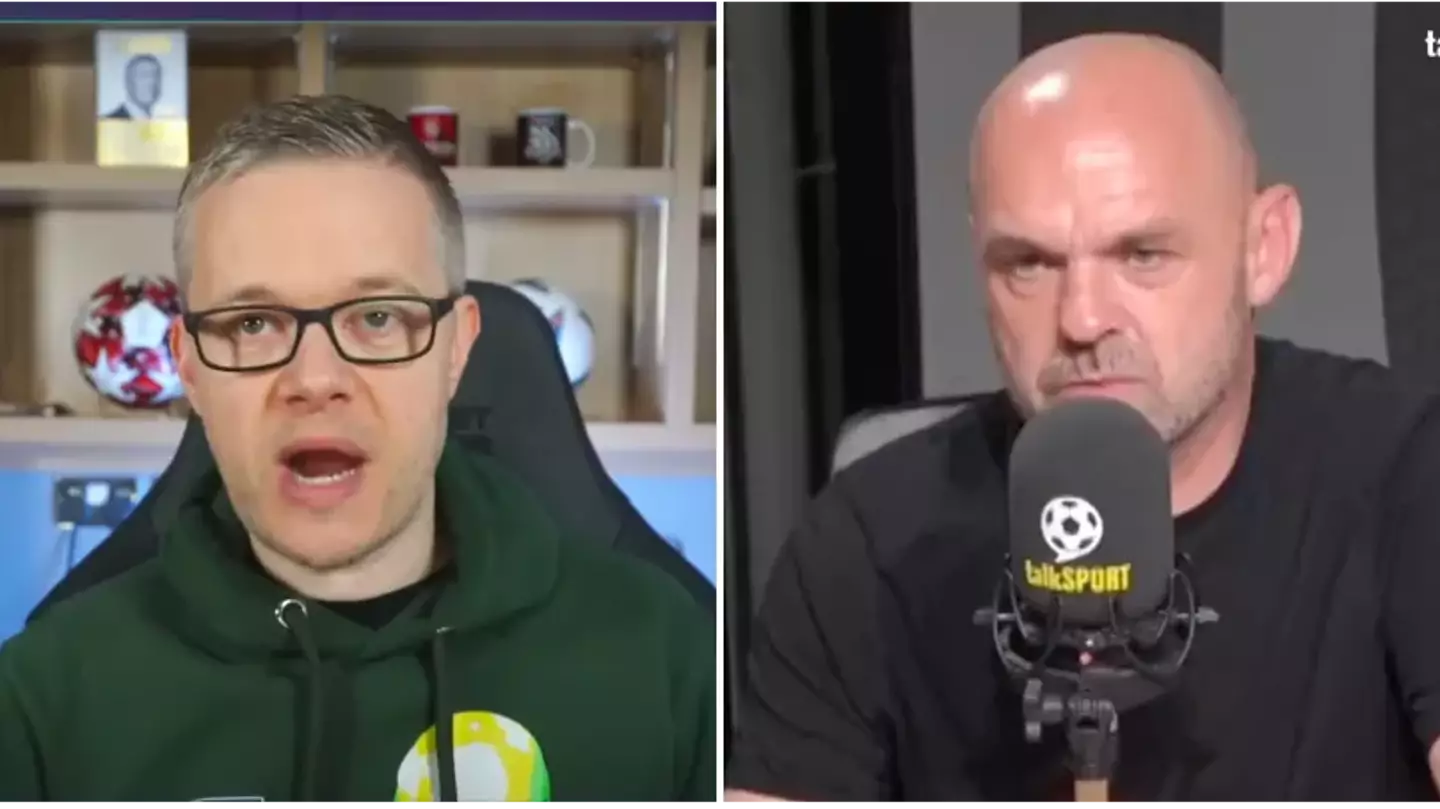 Man Utd fan Mark Goldbridge tells Danny Murphy to 'find your balls' in bizarre social media rant