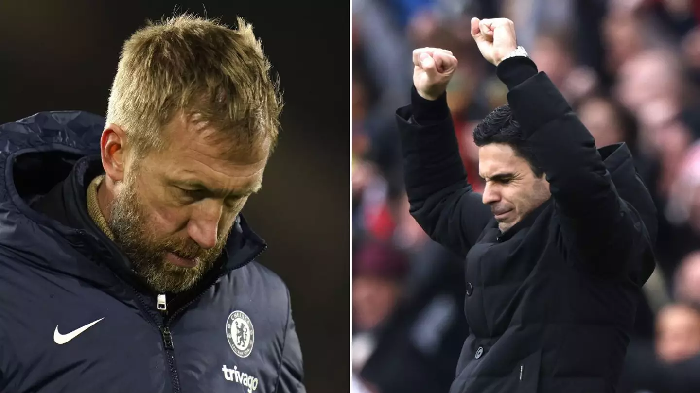 "It's a disaster" - Graham Potter made desperate Mikel Arteta plea before Chelsea dismissal