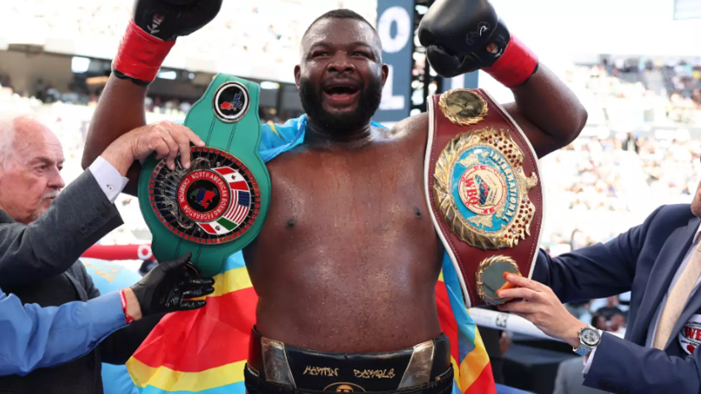 Martin Bakole image emerges ahead of Joseph Parker bout and fans think the fight is already done