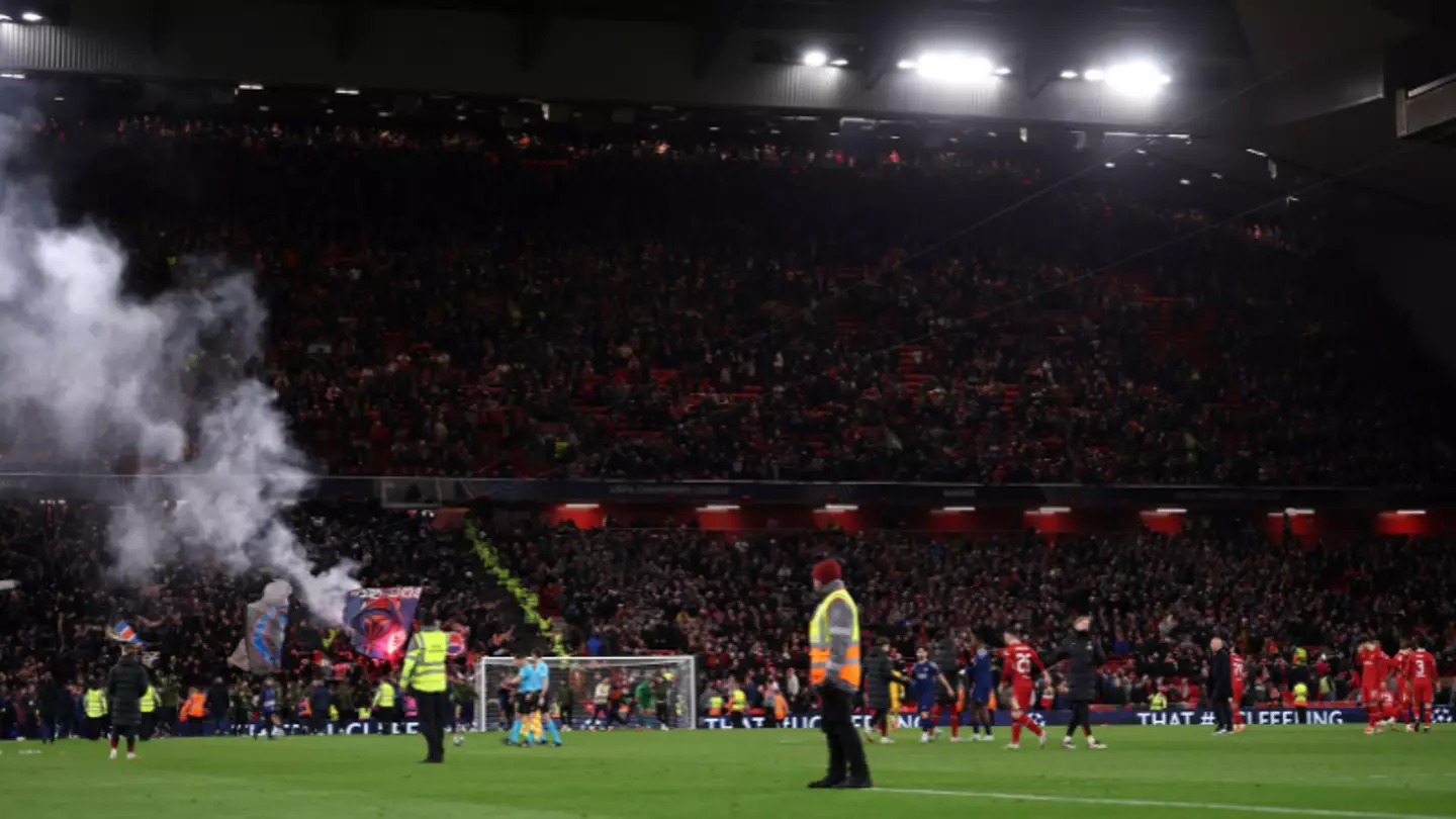 Former PSG star 'kicked out' of Anfield by security during Liverpool clash