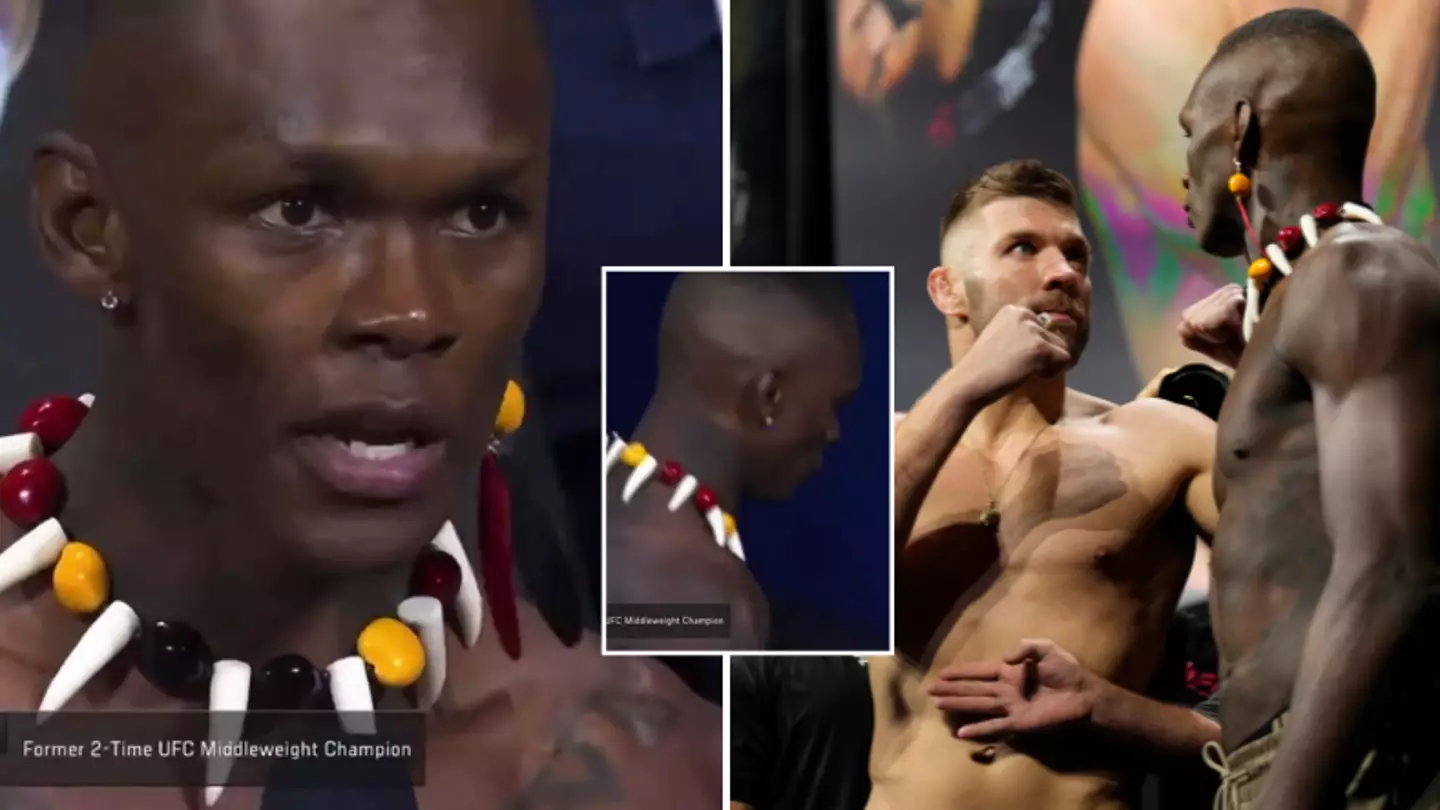 Israel Adesanya delivered the coldest line in UFC history when asked for his final message to Dricus du Plessis