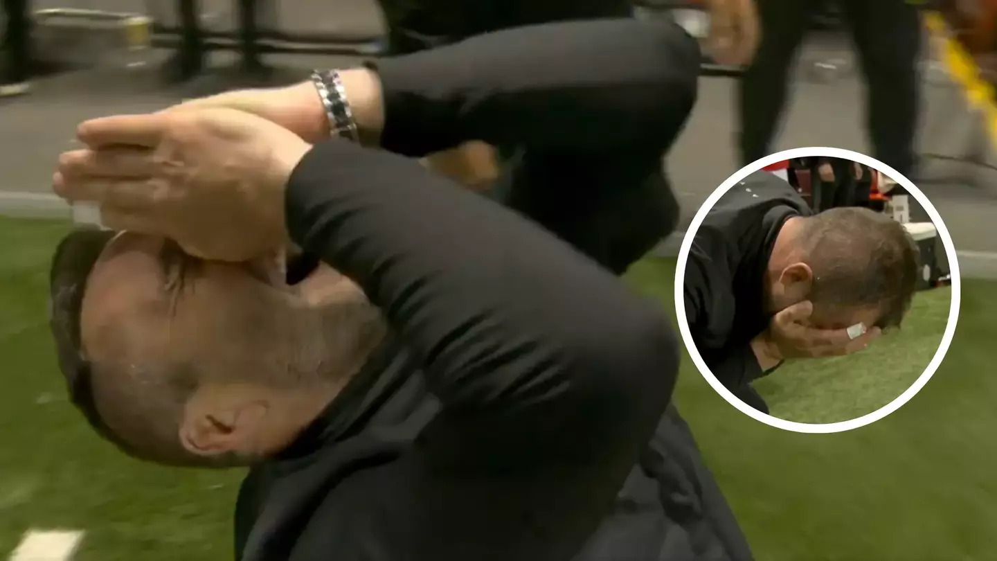 Fans in total disbelief after seeing what Charlton manager Nathan Jones did on the touchline before play-off game ended