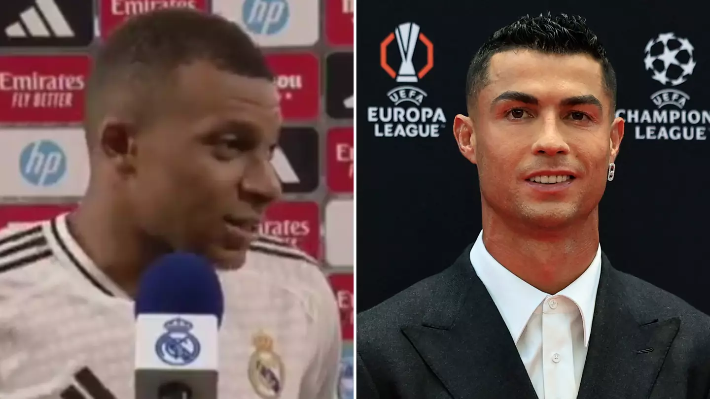 Kylian Mbappe gave the coldest response when asked about Cristiano Ronaldo after his first Real Madrid goals