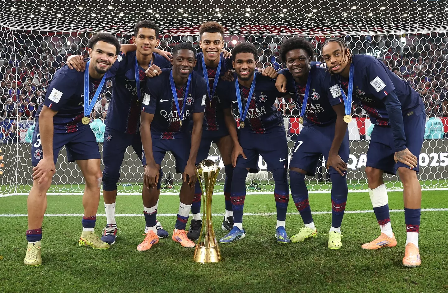 Barcola has been strongly linked with a move away from PSG. Image credit: Getty