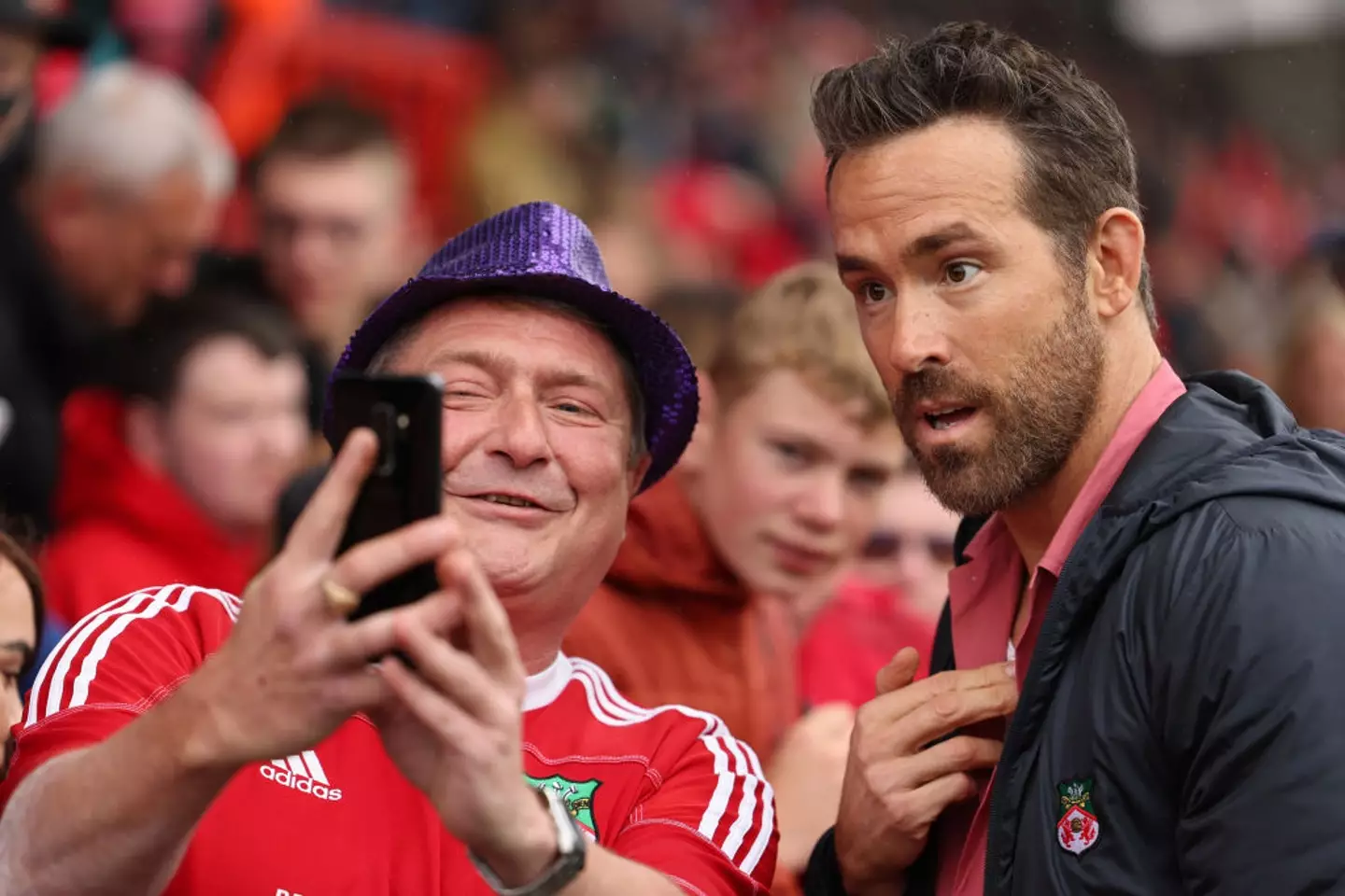 Ryan Reynolds has become highly popular among Wrexham fans since buying the club nearly five years ago. (Image: Getty)