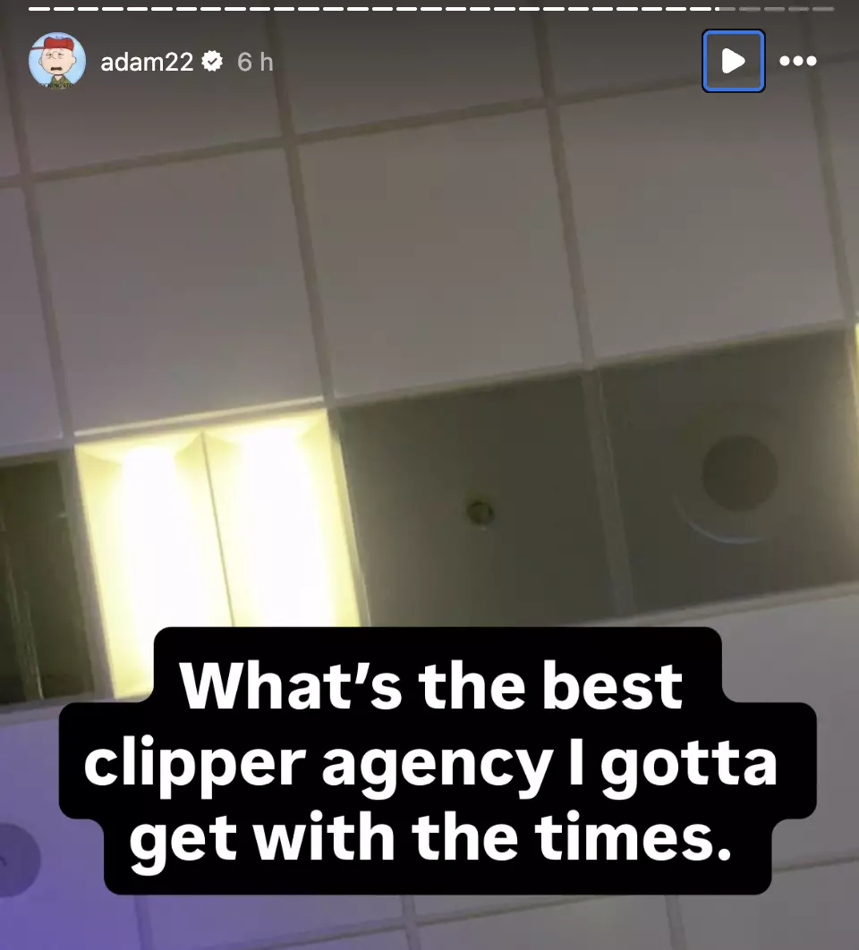 Image: Instagram/@adam22