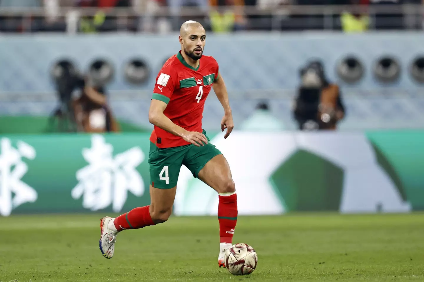 Amrabat impressed during the World Cup. Image: Alamy