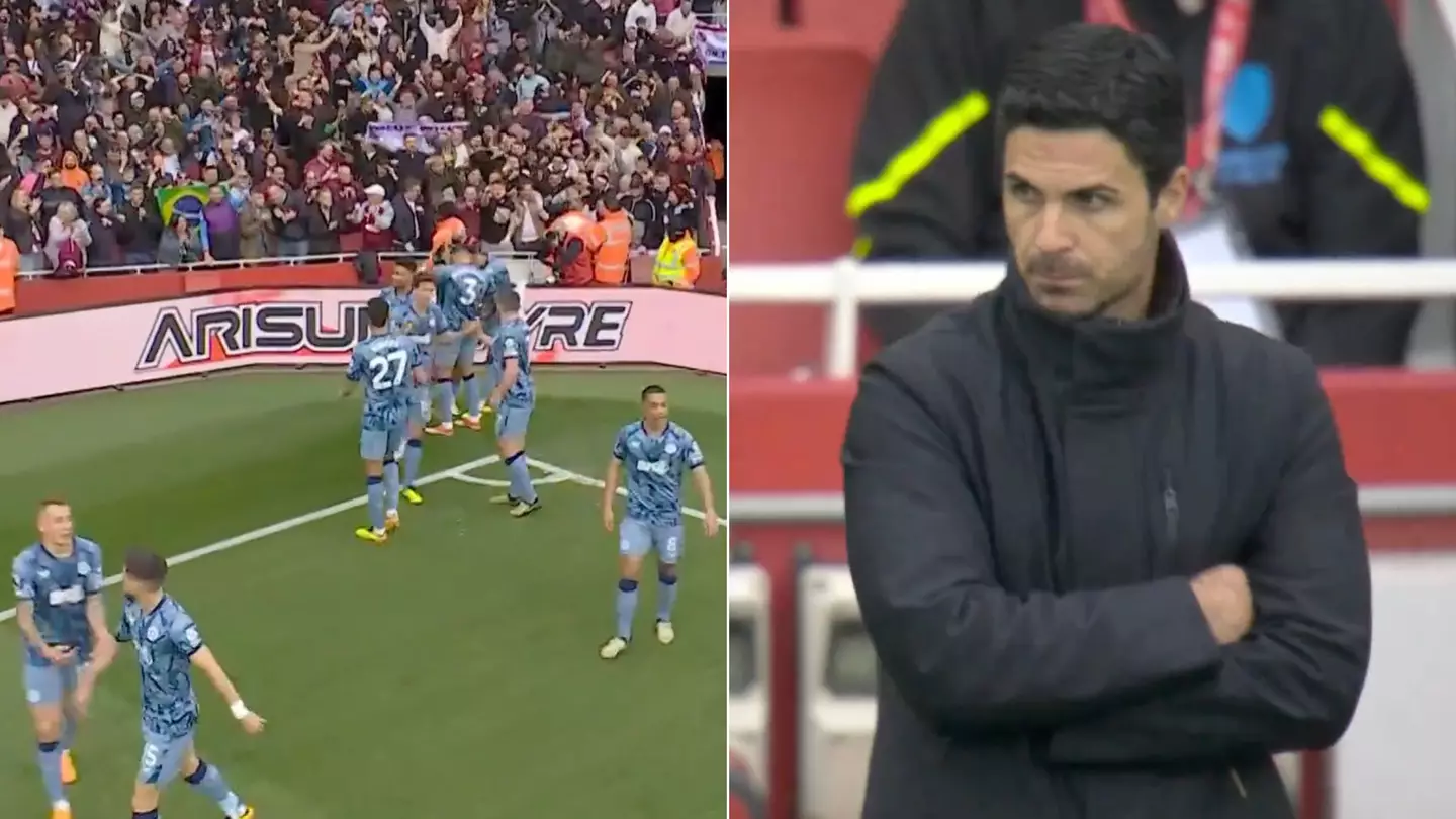 Arsenal fans slam player after shock 2-0 defeat to Aston Villa