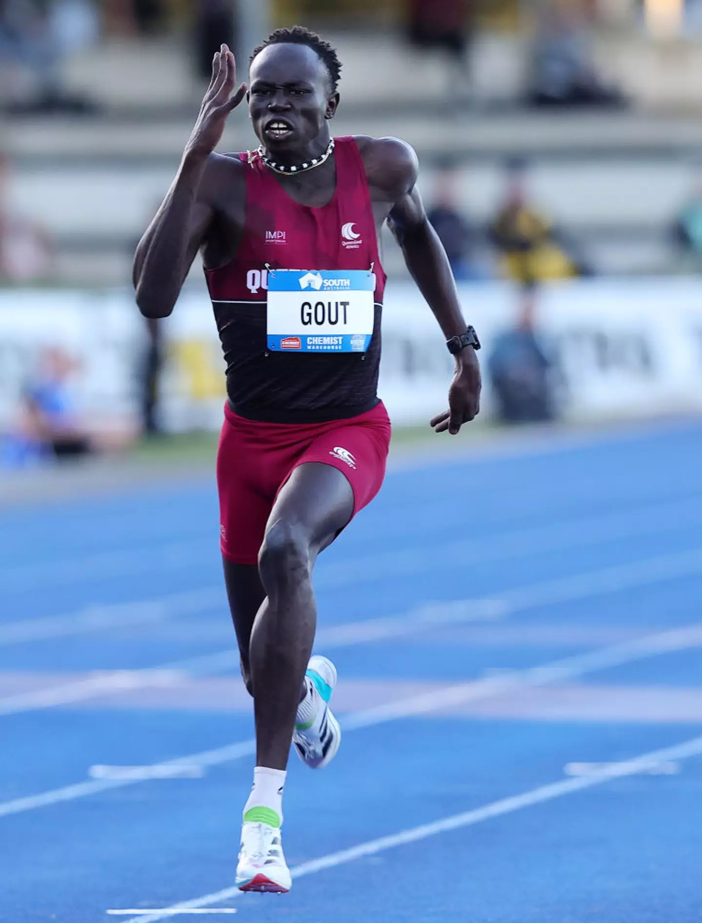 Gout Gout ran a sub-10s 100m earlier this year (Credit:Getty)