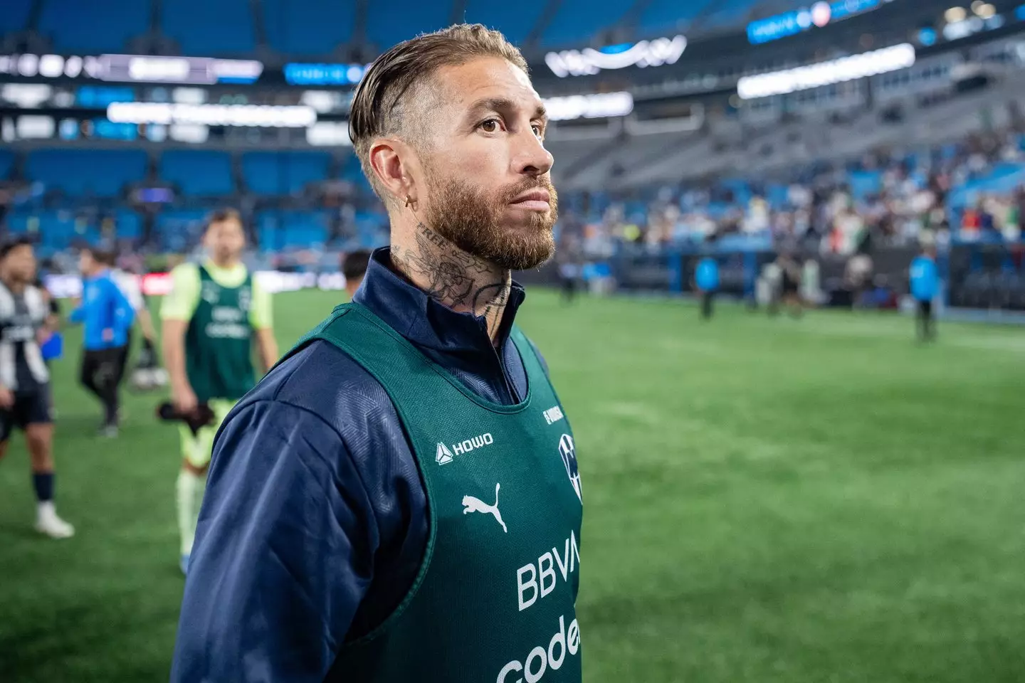 Sergio Ramos left Mexican club Monterrey in November (Image: Getty)