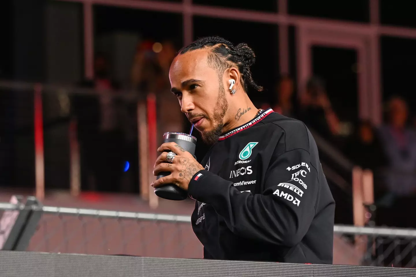 Lewis Hamilton will join Ferrari in 2025. Image: Getty