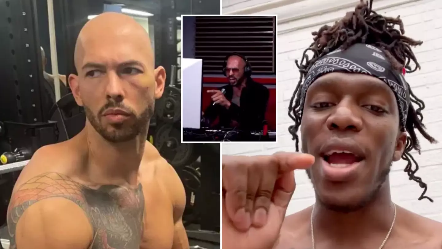 Andrew Tate wants to fight 'full of s**t hypocrite' KSI and he's already responded