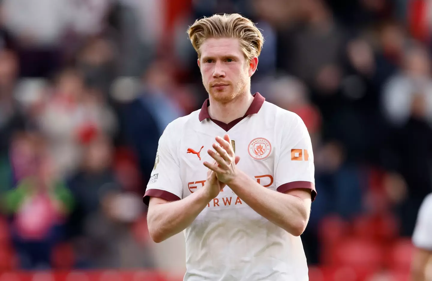 Kevin De Bruyne is the joint highest-rated player on UFL. (