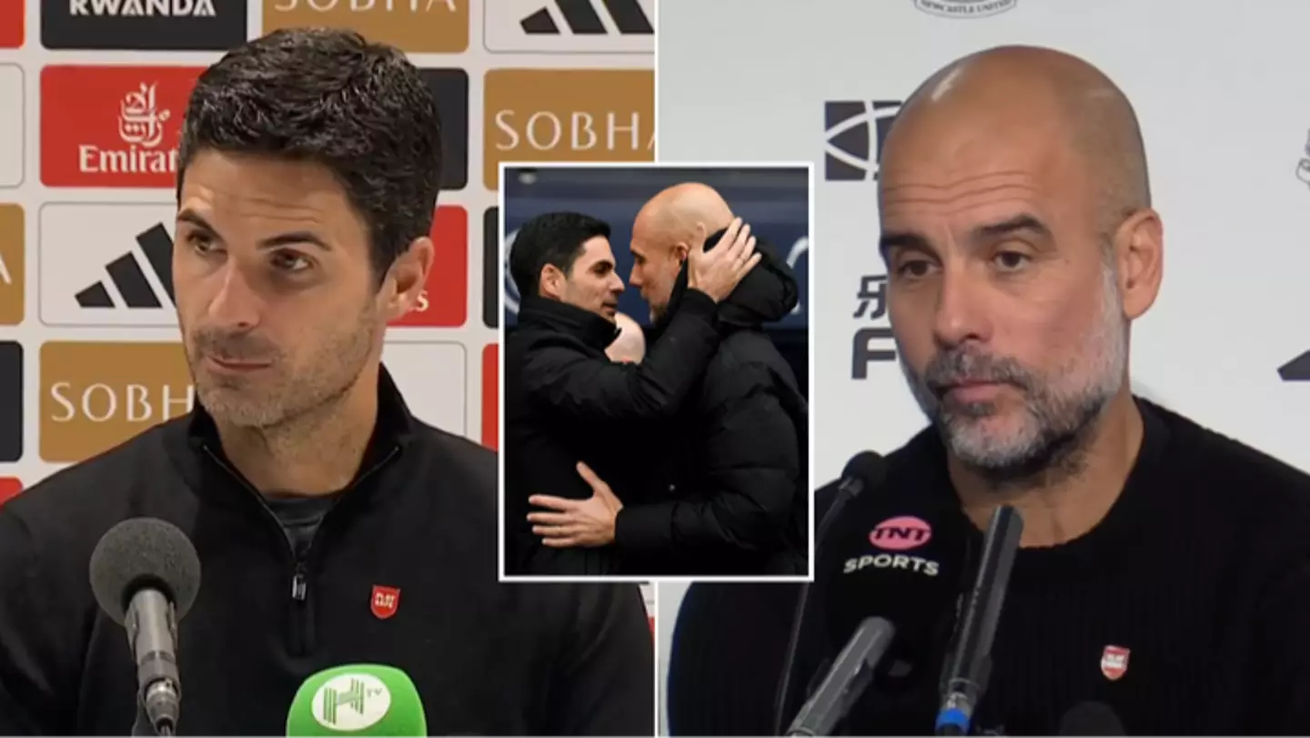 Mikel Arteta responds to Pep Guardiola as Man City boss 'declares war' on Arsenal