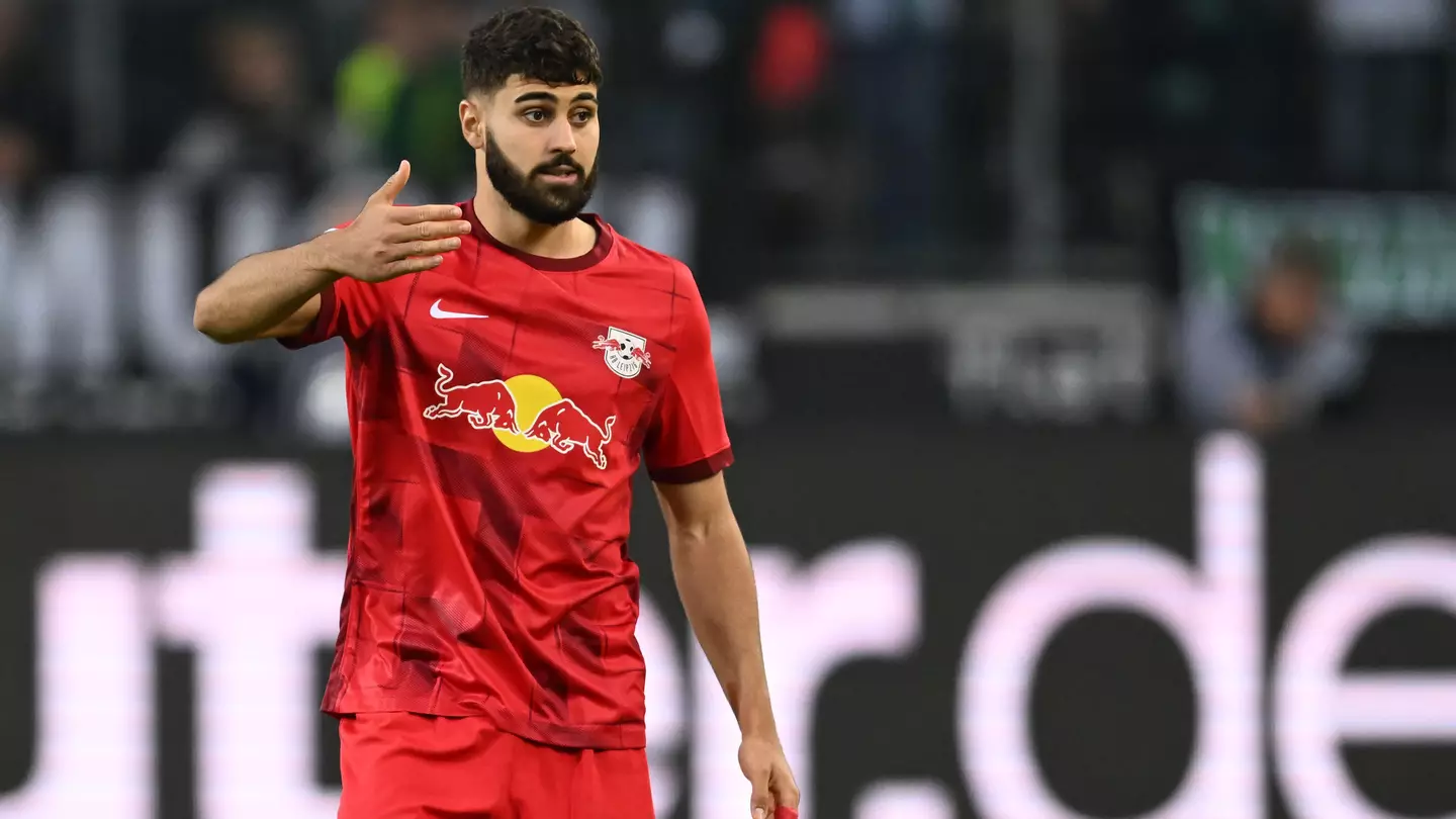 Josko Gvardiol during the German Bundesliga match between Borussia Monchengladbach and RB Leipzig. (