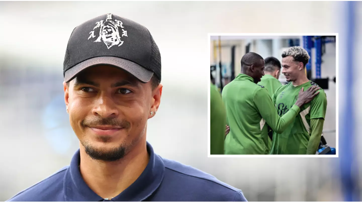 Pictures emerge of Dele Alli on his return to first-team training at Everton, it's great to see