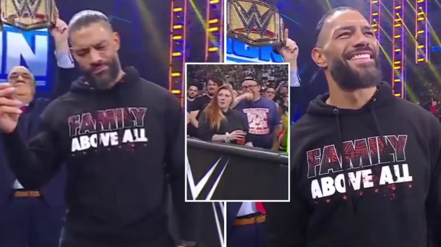 WWE forced to cut audio during SmackDown broadcast after Roman Reigns incident with fan