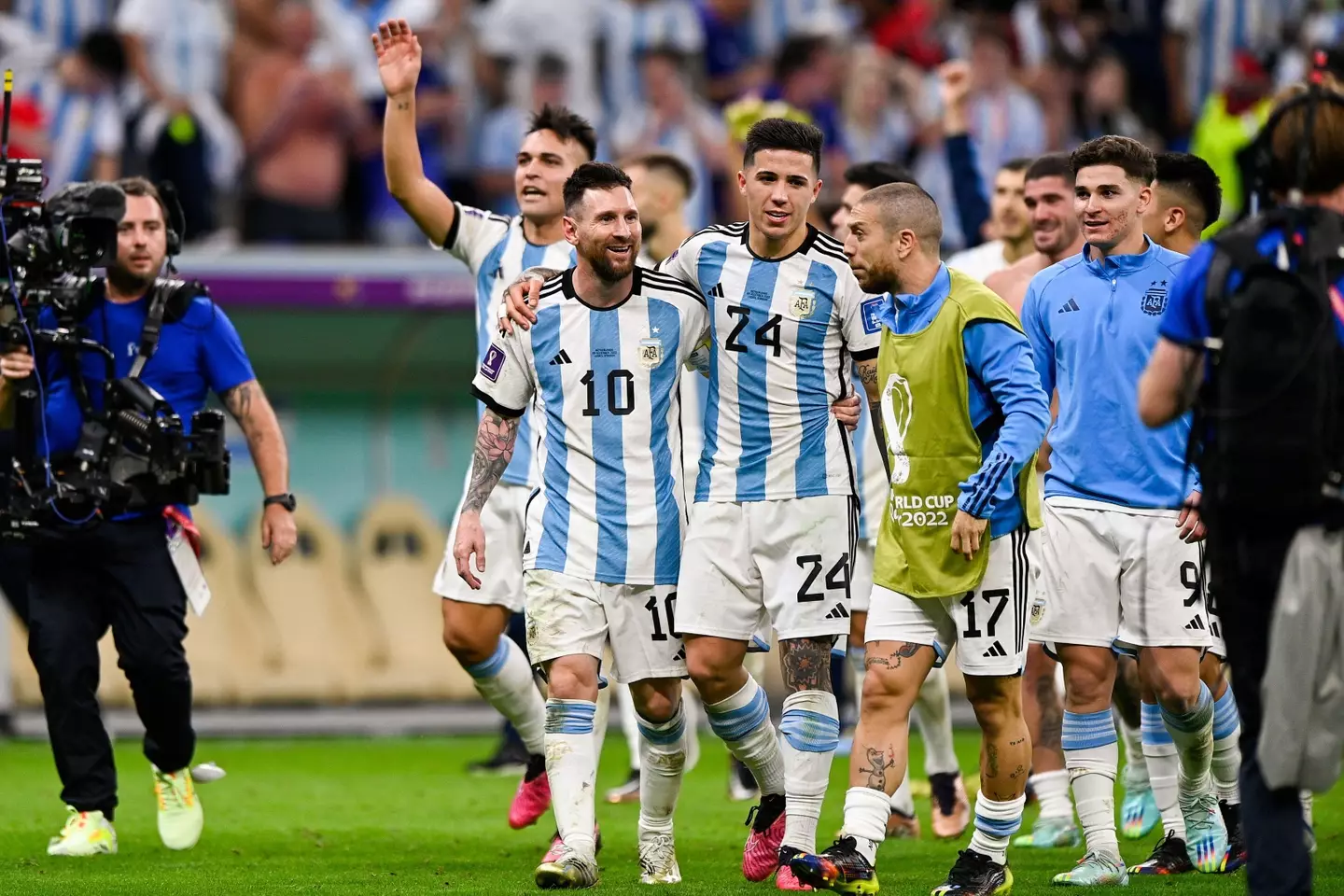 Lionel Messi is a big fan of Fernandez. Image credit: Alamy