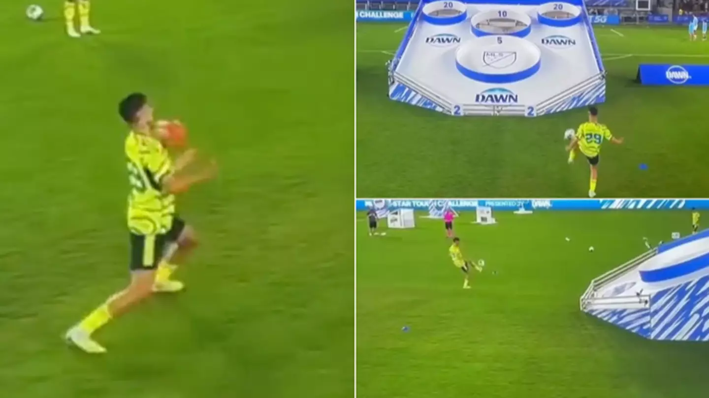 A compilation of Kai Havertz taking part in a skill challenge has gone viral, fans think Arsenal have been scammed