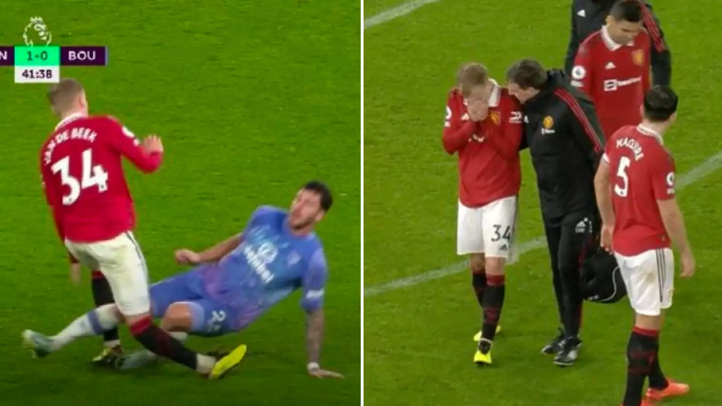 Medical expert claims Donny van de Beek could be out with injury for a full year