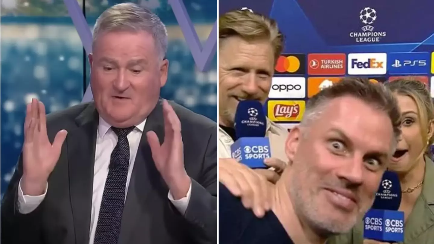 Richard Keys criticises Jamie Carragher for being 'drunk on air' during CBS Sports interview with Jadon Sancho