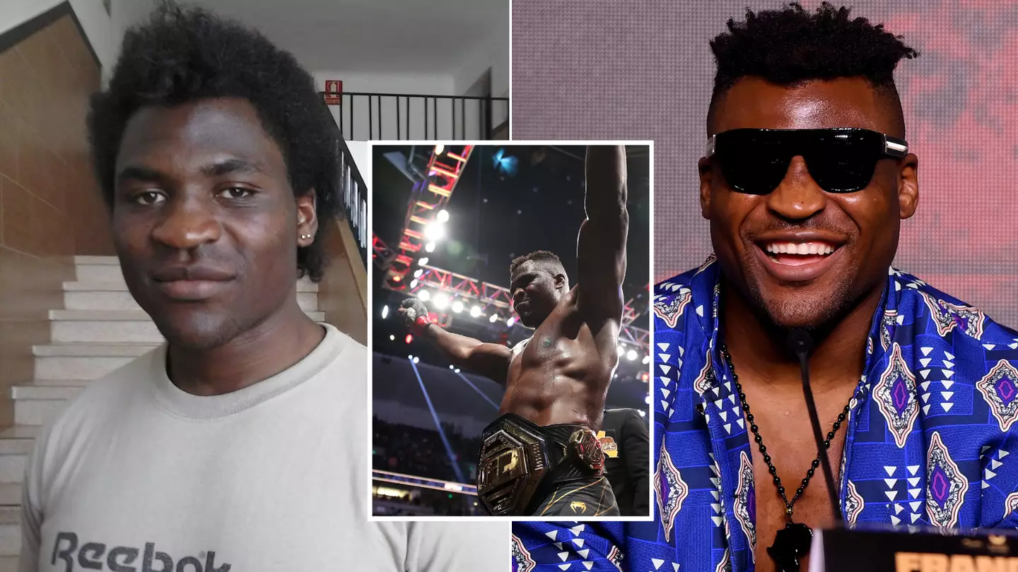 Francis Ngannou's journey to becoming UFC champion and facing Tyson Fury is a perfect movie script