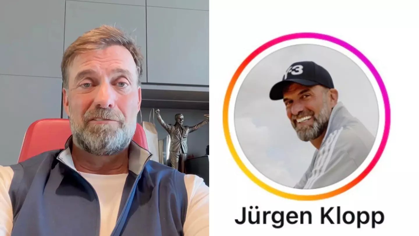 The first Liverpool player that Jurgen Klopp followed on Instagram was a surprise