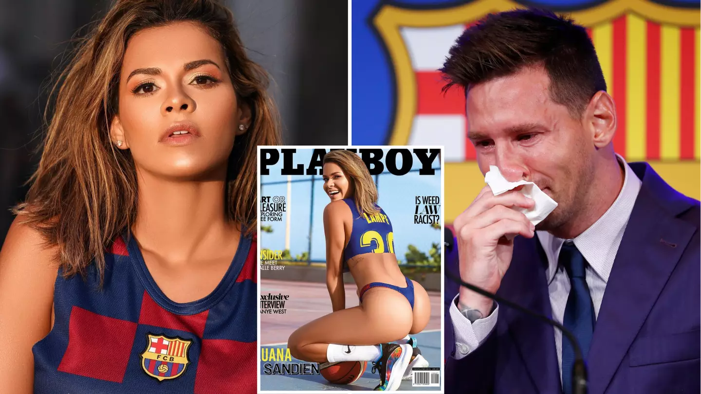 Playboy Model Made Staggering Bid For Lionel Messi's Used Handkerchief, She Has Special Plans For It
