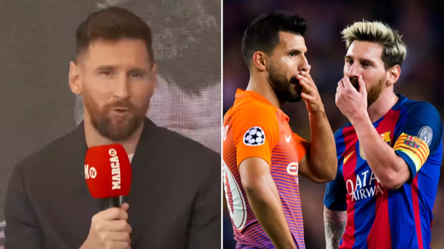 Lionel Messi constantly asked Sergio Aguero about one Man City player because of Pep Guardiola