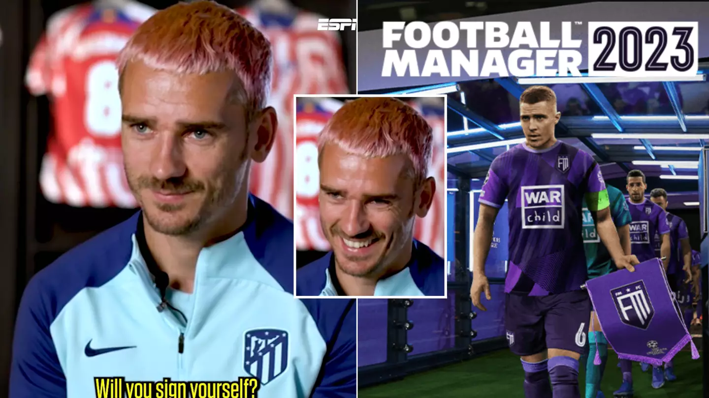 Antoine Griezmann reveals that he hasn't signed himself on Football Manager