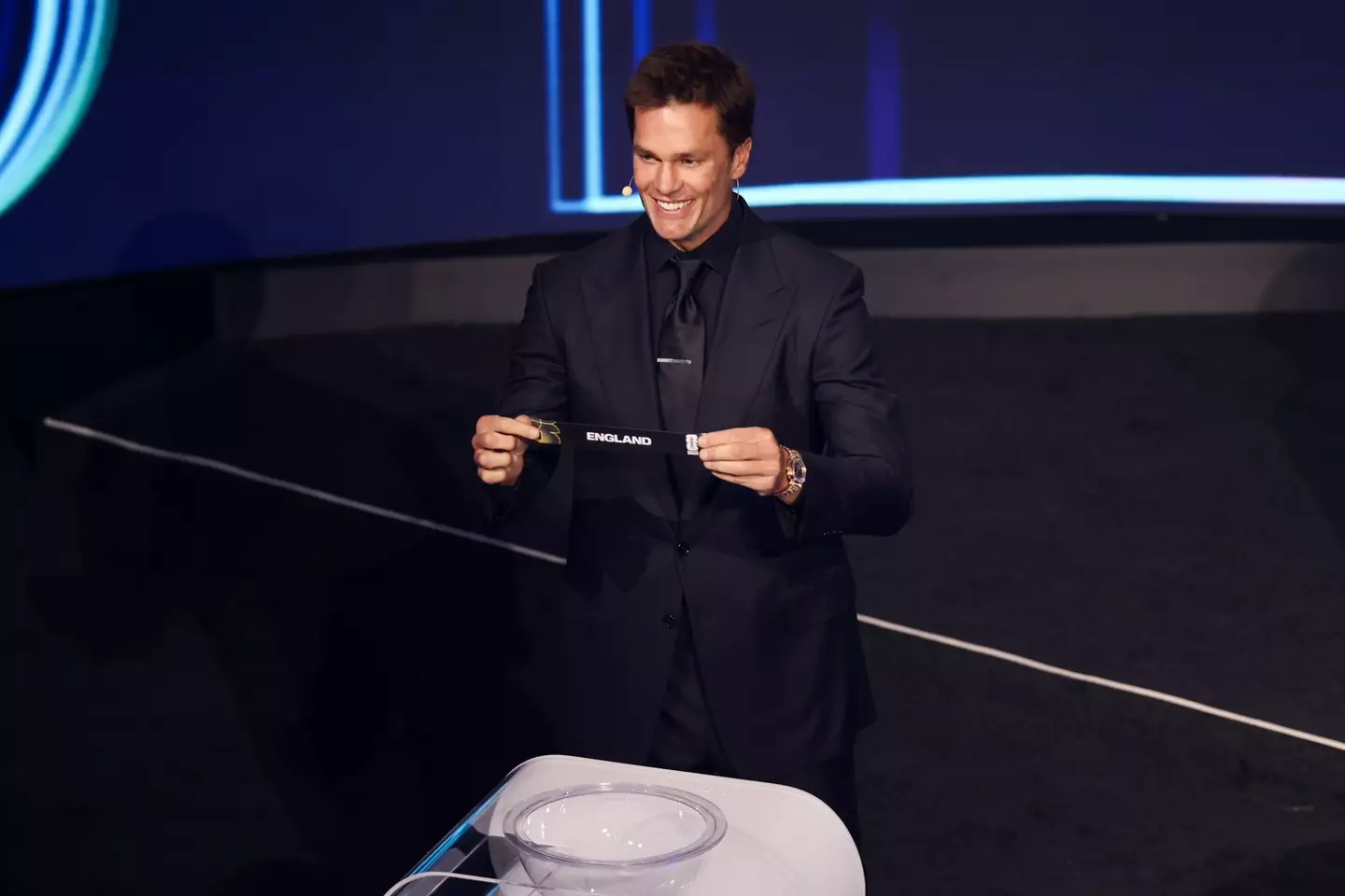 Brady was on draw duty for the 2026 World Cup. Image: Getty