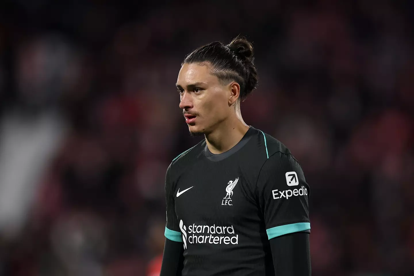 Darwin Nunez has scored three times for Liverpool this season. Image: Getty