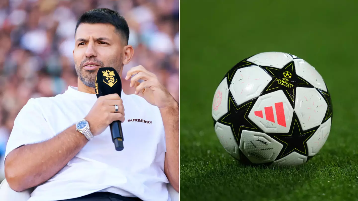 Sergio Aguero didn't hesitate when naming the three 'favourites' to win the Champions League
