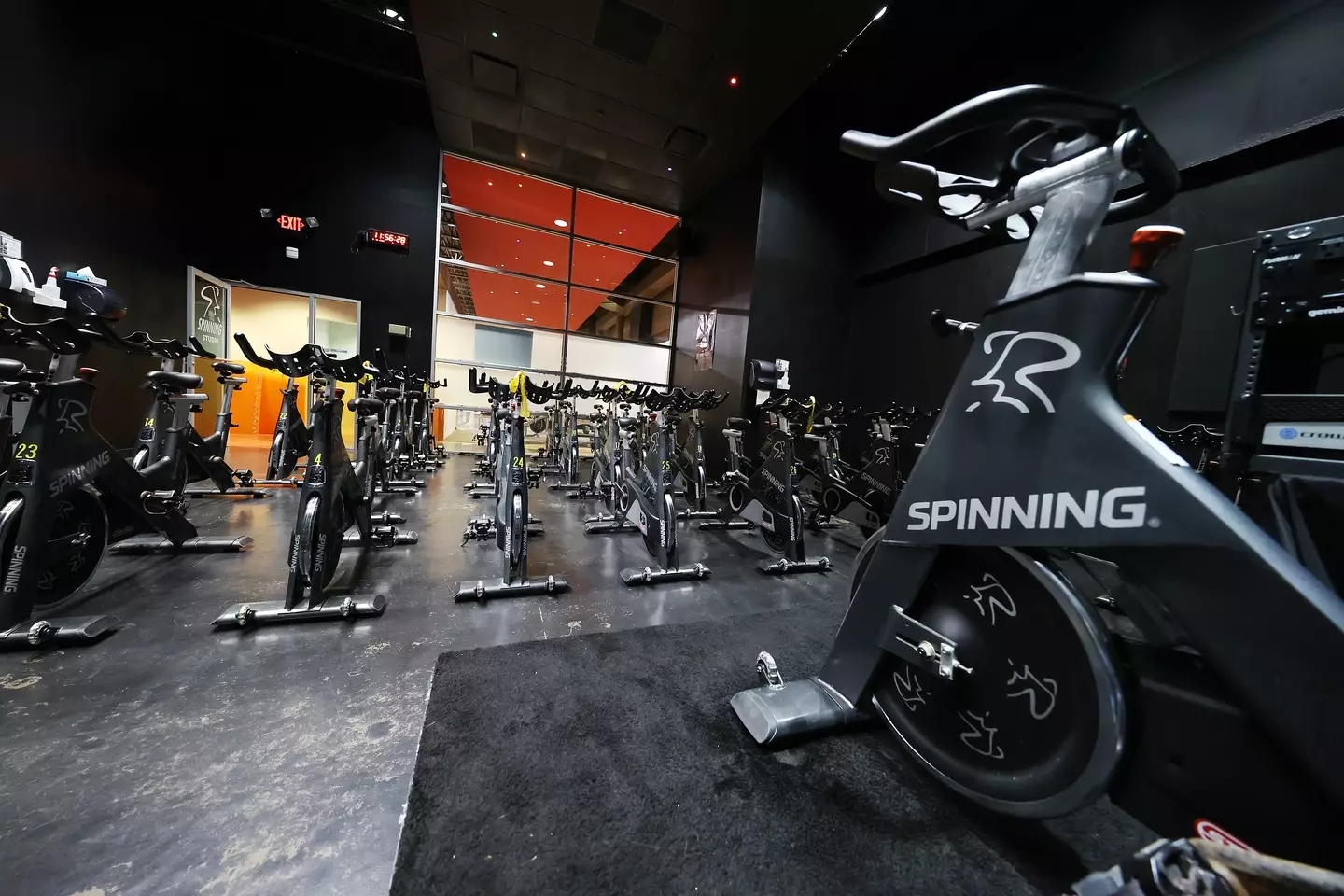 A woman was hospitalised after spending just 15 minutes at a spin class. (Image: Getty)