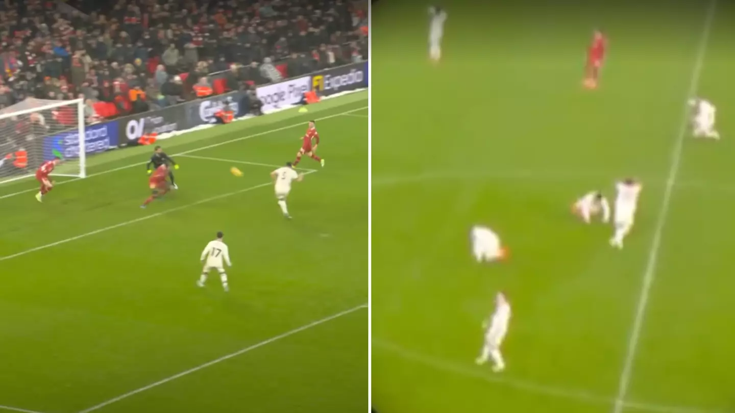 Man Utd players' immediate reaction to Harry Maguire miss vs Liverpool emerges in previously unseen footage