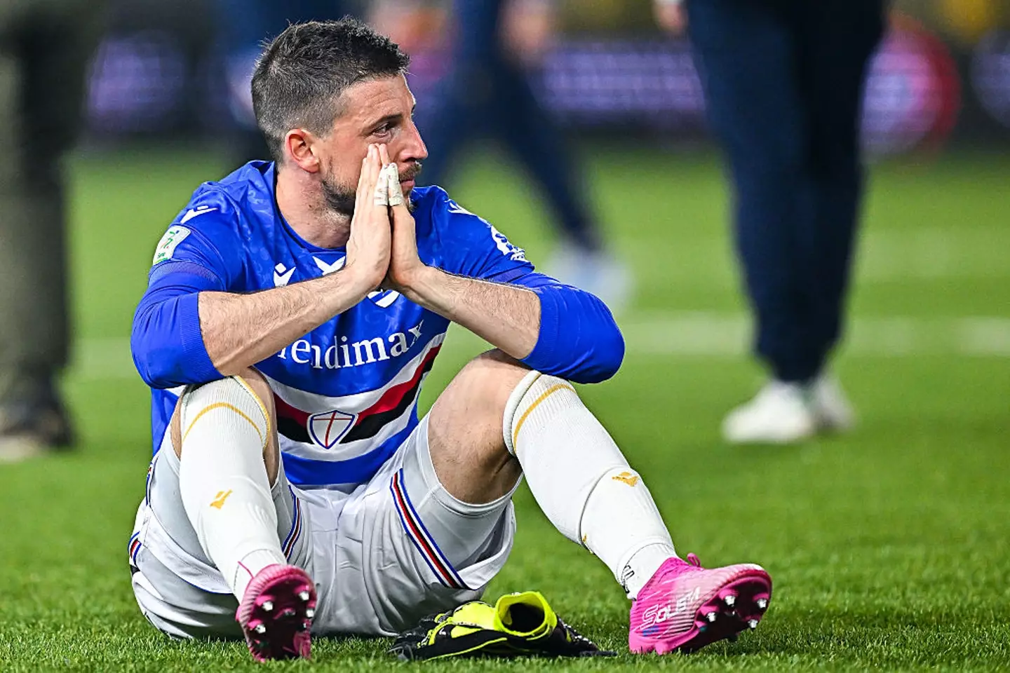 Sampdoria were relegated to Serie C on Tuesday. (Image: Getty)