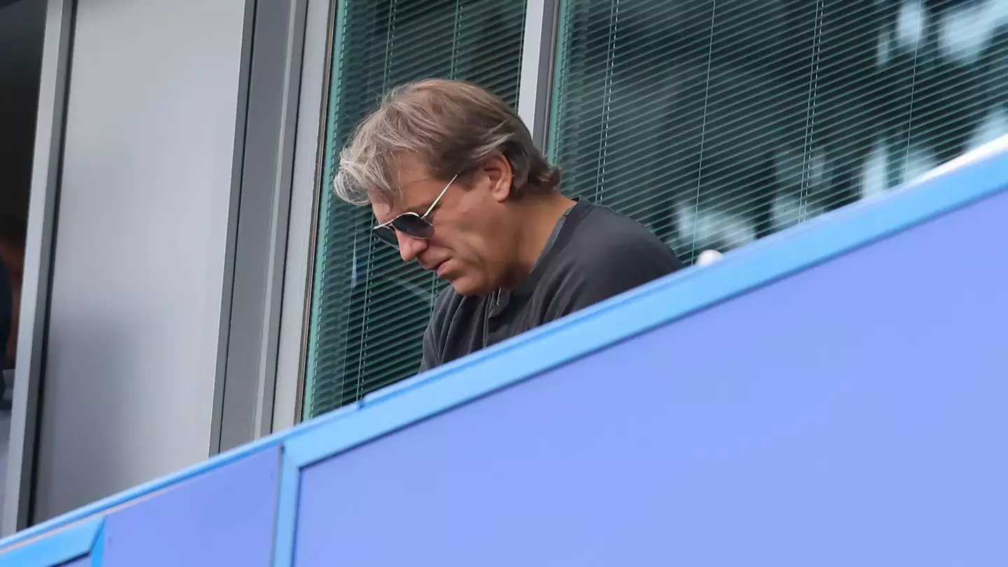 Todd Boehly in attendance at Stamford Bridge. (Alamy)