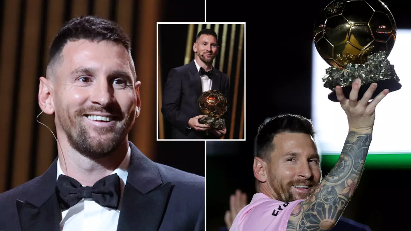 Lionel Messi has already given away his eighth Ballon d'Or trophy in brilliant gesture that sums up the man
