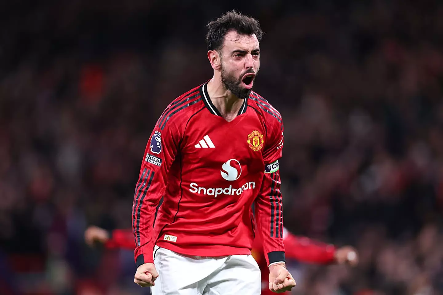 Bruno Fernandes in action for Manchester United (Credit:Getty)
