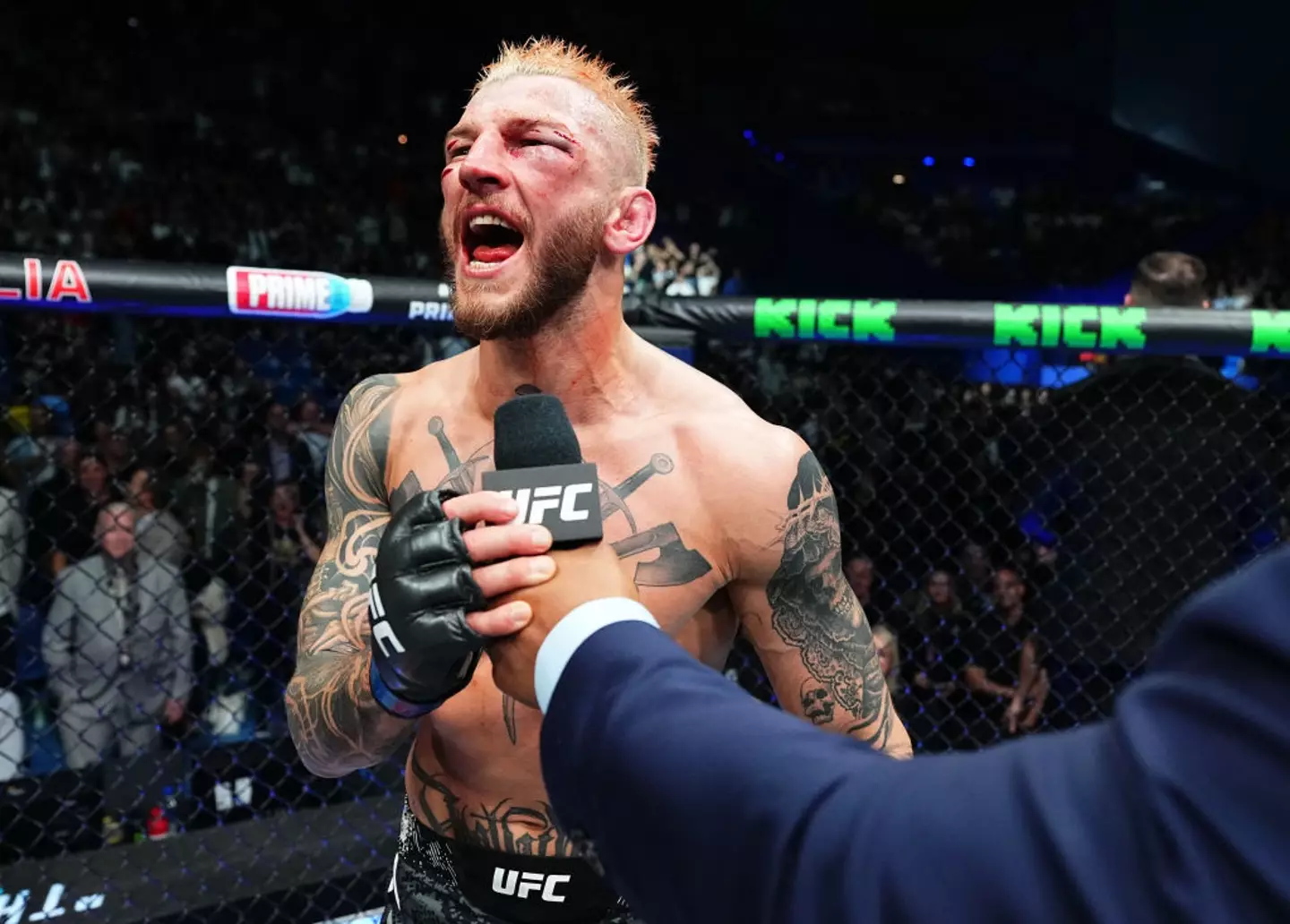 Dan Hooker is currently sixth in the UFC lightweight rankings. (Image: Getty)